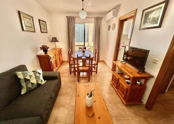 Gatu Dulce Junto Playa, Terraza, Aire Acc, Parking, Piscina , \
